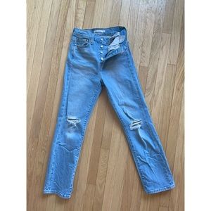 Levi’s Straight Wedgie High Waisted Jeans